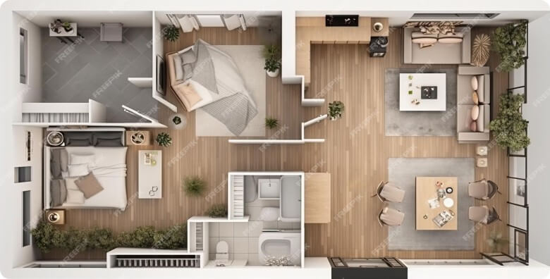 Super luxury duplex orkit villa.